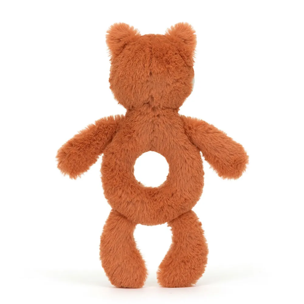 Jellycat Bashful Fox Cub Ring Rattle